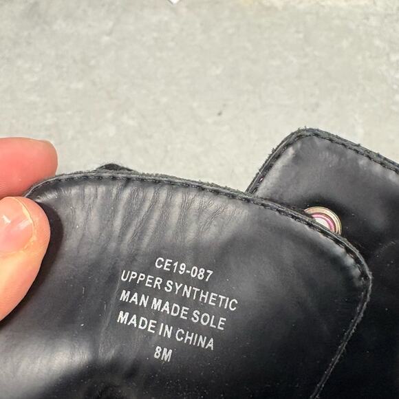 DOLLS KILL CLUB EXX sissy that walk platform rainbow boot 8 festival goth grunge - Picture 3 of 5